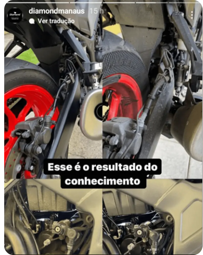 Depoimento de aluno