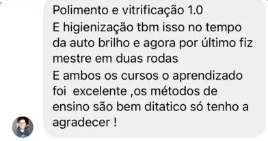 Depoimento de aluno