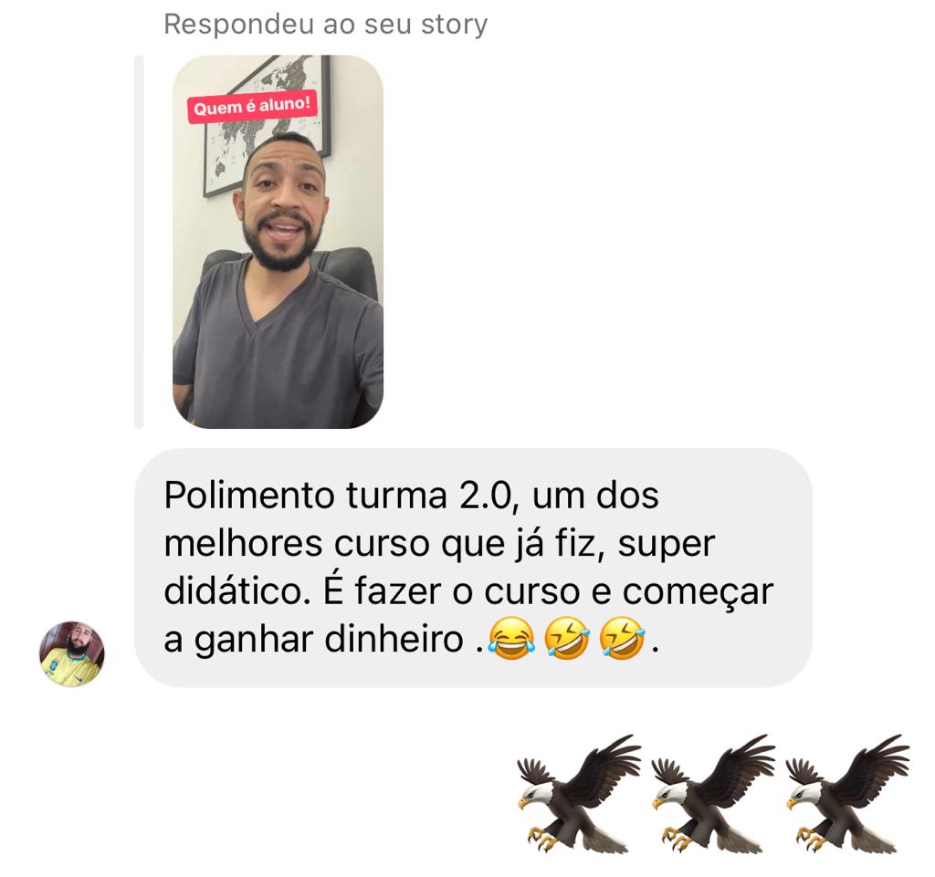 Depoimento de aluno