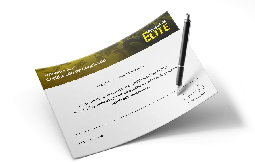 Certificado Polidor de Elite
